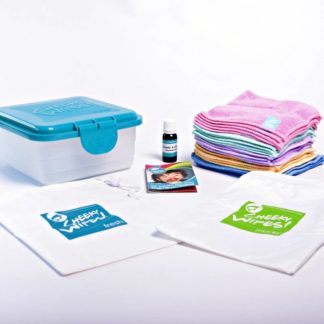 Cheeky Wipes - Kit - Microvezeldoekjes - Hand en gezicht