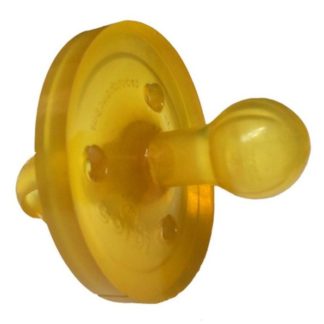 Goldi sauger - natuurrubber - rond