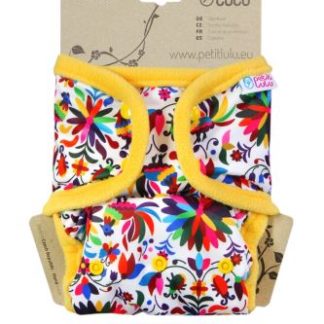 Petit Lulu - Prefold overbroekje - One size - Folklore