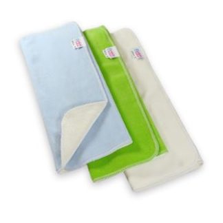 Petit Lulu - Prefold 3-pack - Blauw