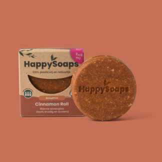 HappySoaps - Shampoo bar - cinnamon roll