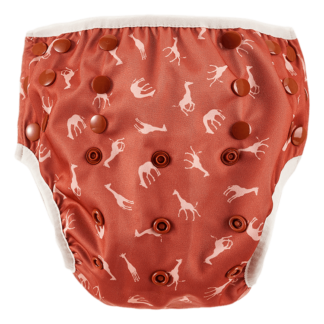 HappyBear - zwemluier onesize - savanne
